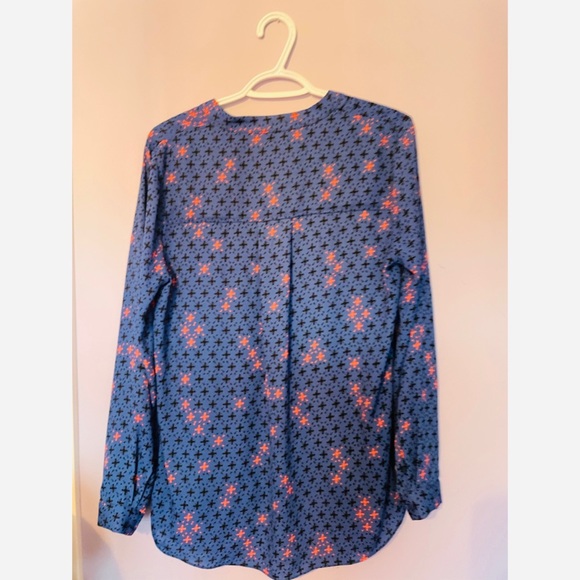 Anthropologie Maeve Eva Faux Wrap Blouse - Picture 3 of 5